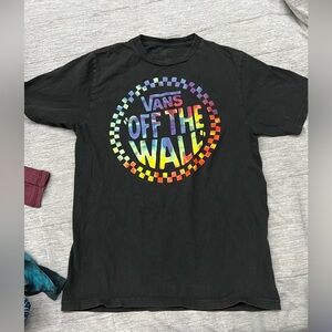 Rainbow Vans Logo T-Shirt Kids Size LG